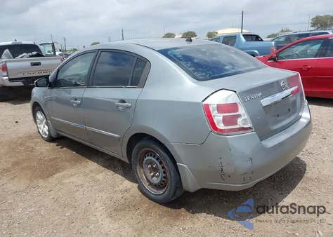 2010 Nissan Sentra 2.0S from USA, damaged, VIN 3N1AB6AP6AL641044
